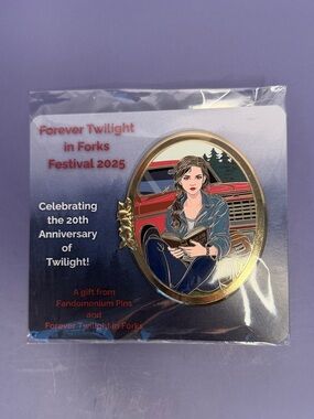 Forever Twilight in Forks Festival 2025 Commemorative Enamel Pin